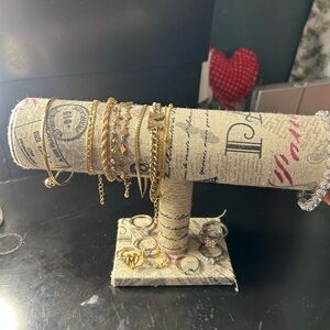 Gold and Silver Bracelet Set